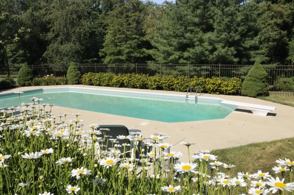 Concrete Deck Installation in Roanoke