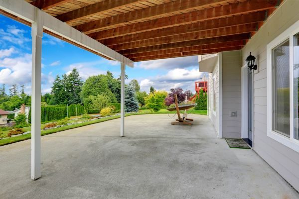 Backyard Patio Installation in Roanoke