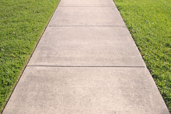 Cement Sidewalk Replacement in Roanoke