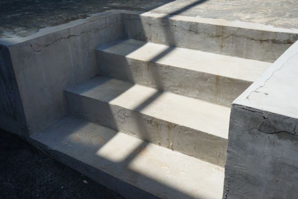 Cement Steps Replacement in Roanoke