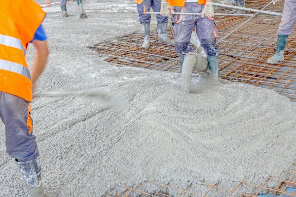 Cement Slab Pouring in Roanoke