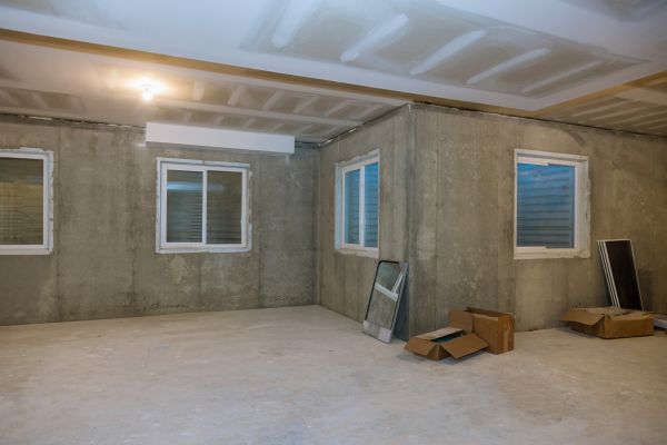 Basement Concrete Installation in Roanoke
