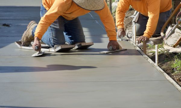 Cement Pad Construction in Roanoke