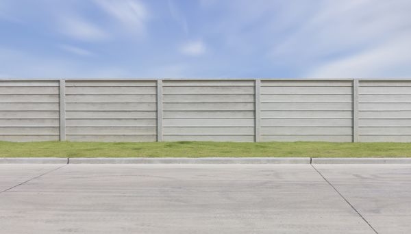 Concrete Fence Installation in Roanoke