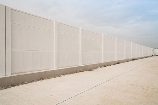 Concrete Fence Construction in Roanoke