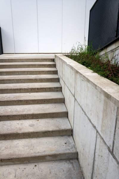Cement Stair Installation in Roanoke
