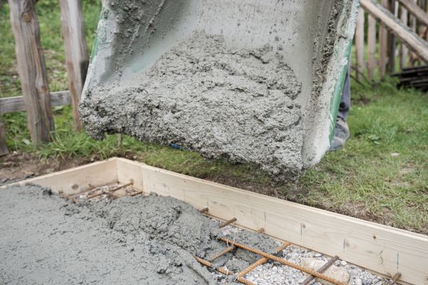 Yard Concrete Pouring in Roanoke