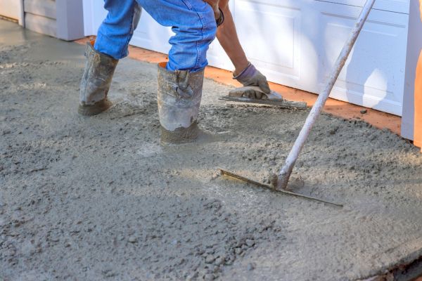 Driveway Slab Construction in Roanoke