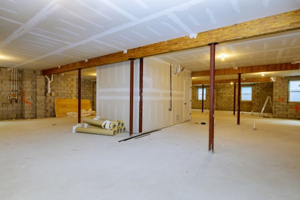 Basement Slab Installation in Roanoke