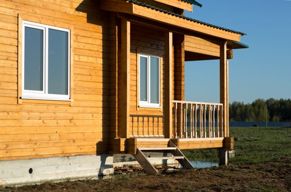 Cabin Footing Construction in Roanoke
