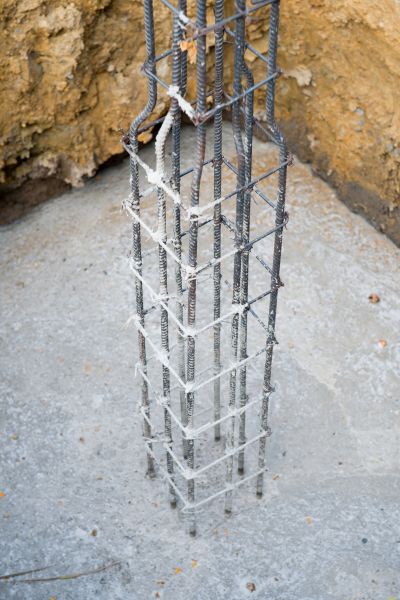 Garage Footing Pouring in Roanoke