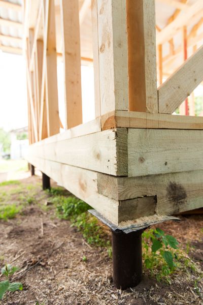 Barn Footing Construction in Roanoke